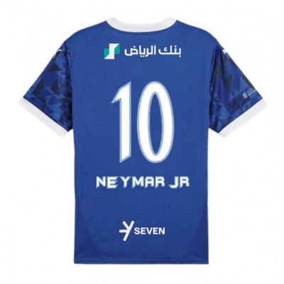 Moški Nogometni dresi Al-Hilal Neymar Jr #10 Domači 2024-25 Kratek Rokav Moški Nogometni dresi Al-Hilal Neymar Jr #10 Domači 2024-25 Kratek Rokav